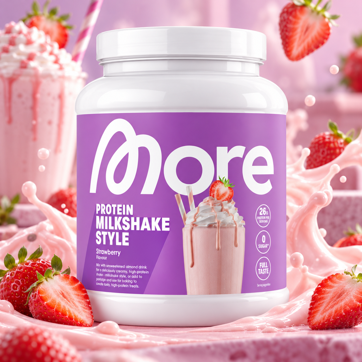 More Nutrition Total Protein 600g