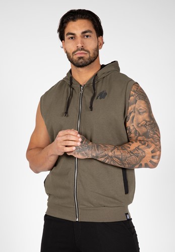 springfield-s-l-zipped-hoodie-army-green