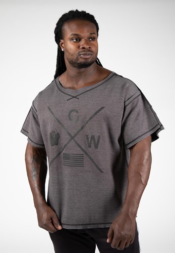 Sheldon Workout Top Gris Gorilla Wear