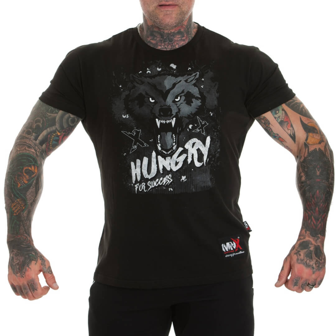 MNX Hungry for Success T-shirt Noir & Blanc