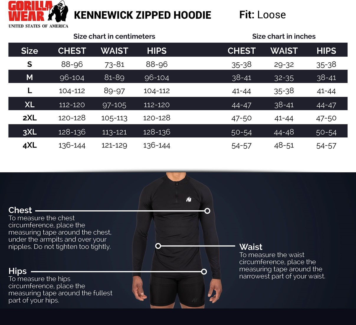 kennewick-hoodie-sizechart