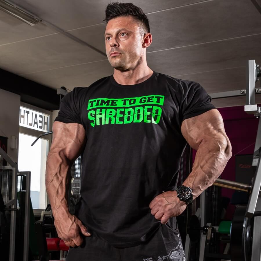 T-shirt TIME TO GO SHREDDED M4E