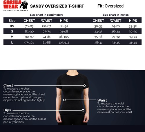 sandy-oversized-t-shirt-black-sizechart