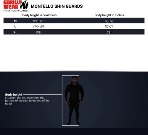 montello-shin-guards-sizechart