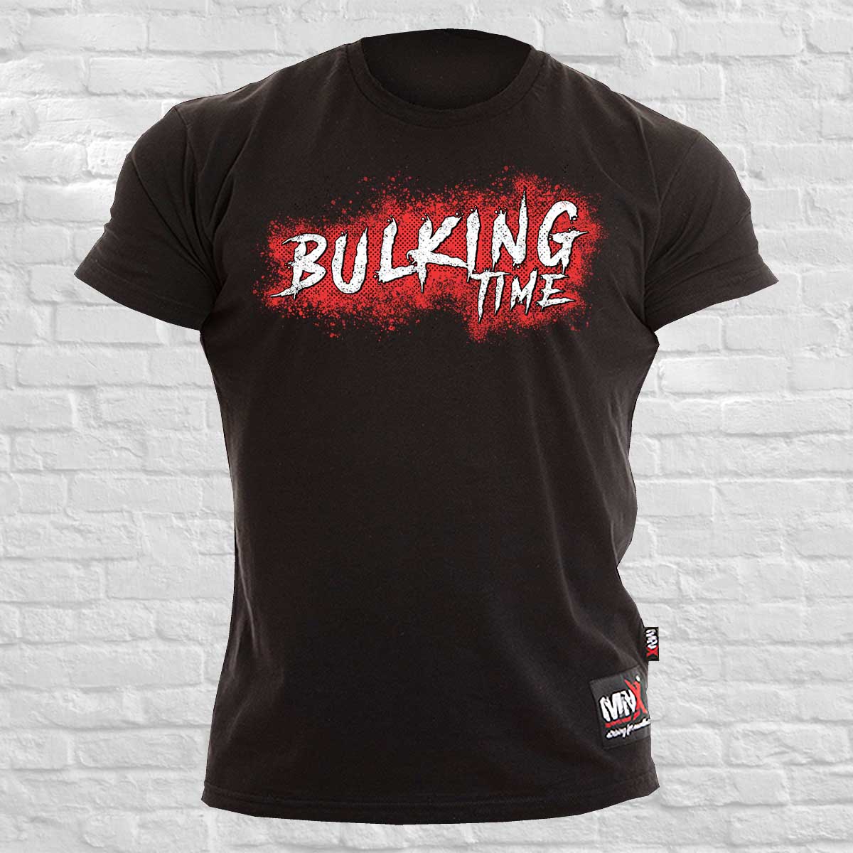 T-shirt MNX Bulking Time noir