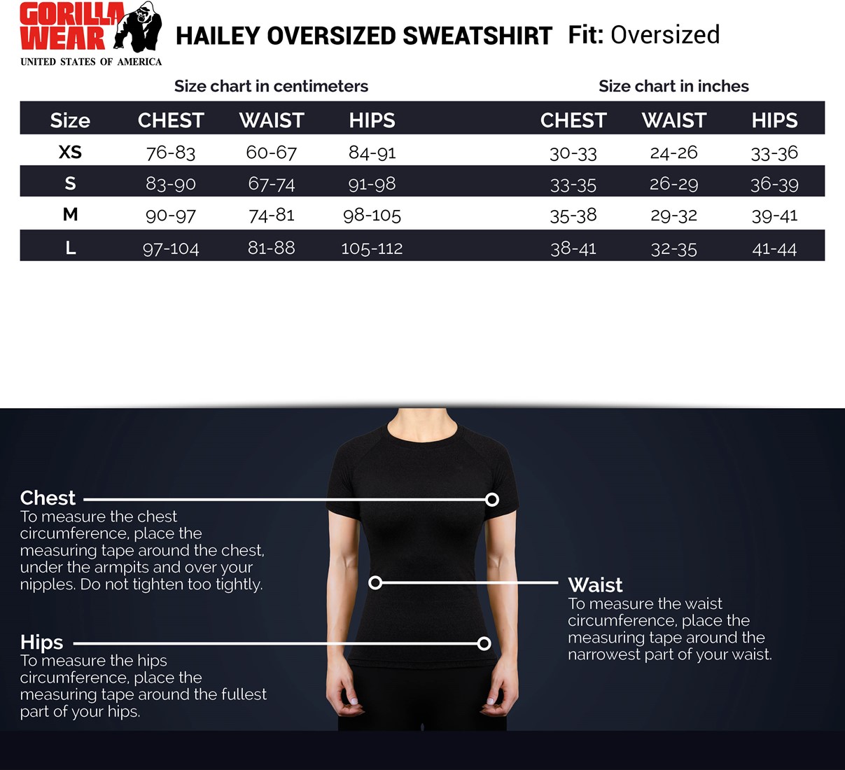hailey-overzised-sweatshirt-sizechart
