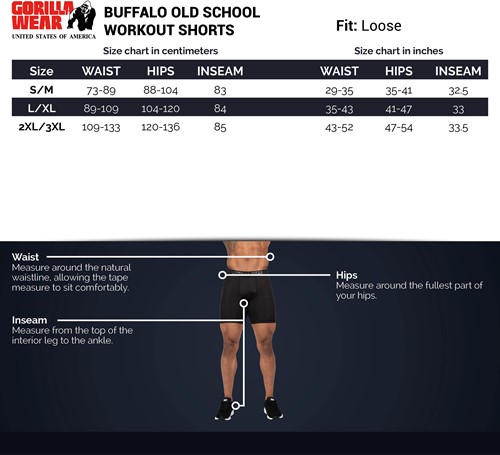 buffalo-workout-shorts-sizechart
