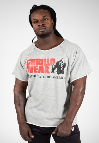 Classic Workout Top Gris Gorilla Wear