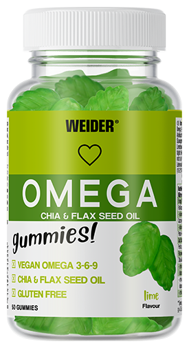Weider Energy Boost Gummies Omega 50 Gummies - pack de 2