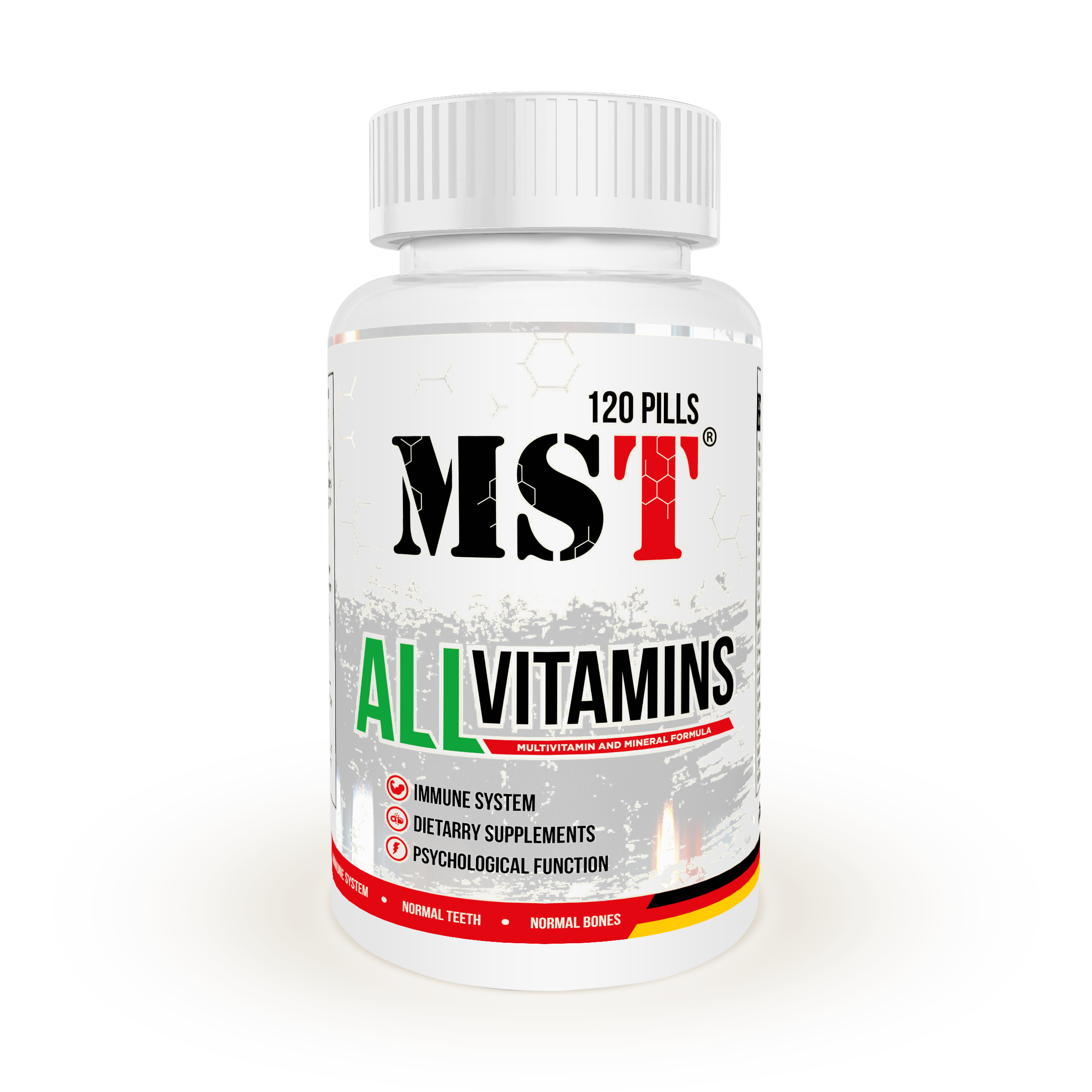 All Vitamins 120 Tablettes MST