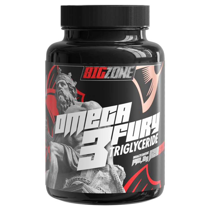 Big Zone Omega 3 Fury Triglyceride 120 capsules