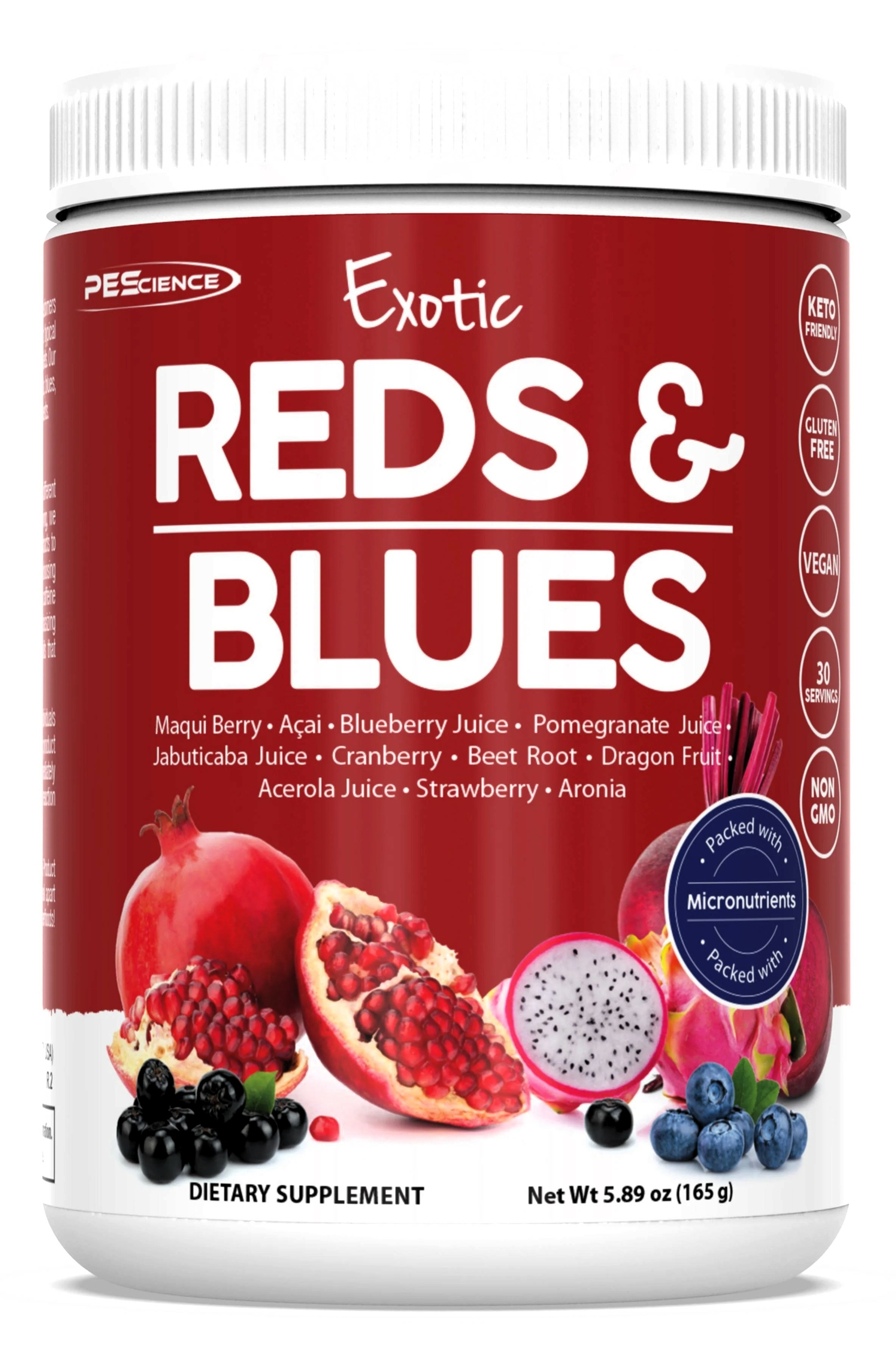 PEScience  Exotic Reds & Blues - 165 grams