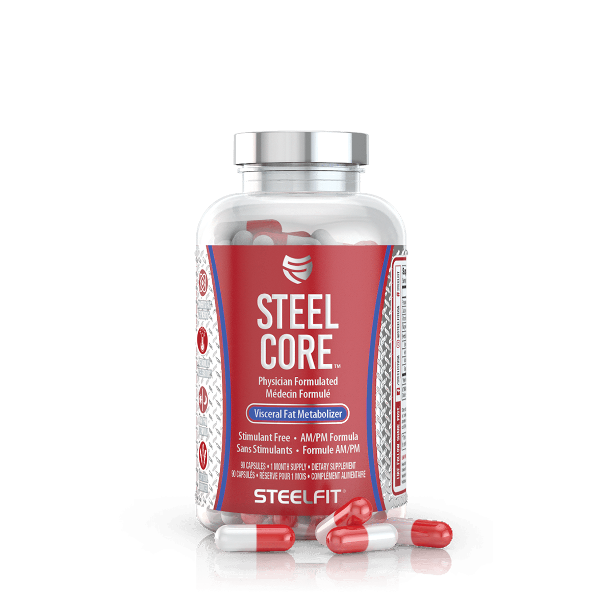 Steelfit Steel Core (90 Capsules)