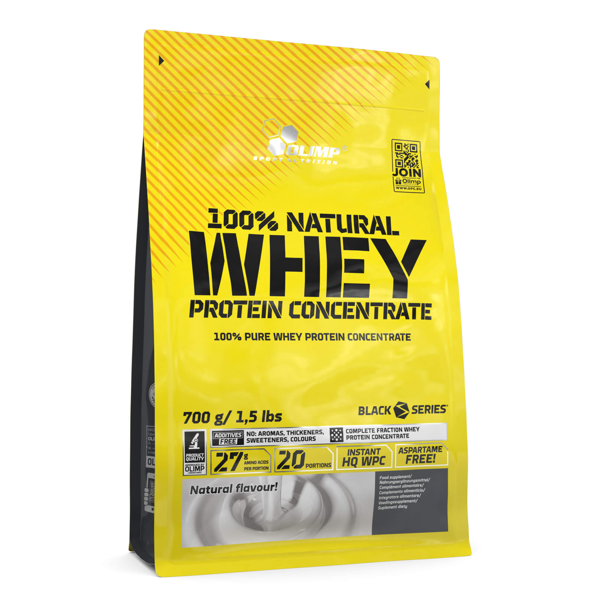 100% Natural Whey Protein Concentrate Olimp - Supplements