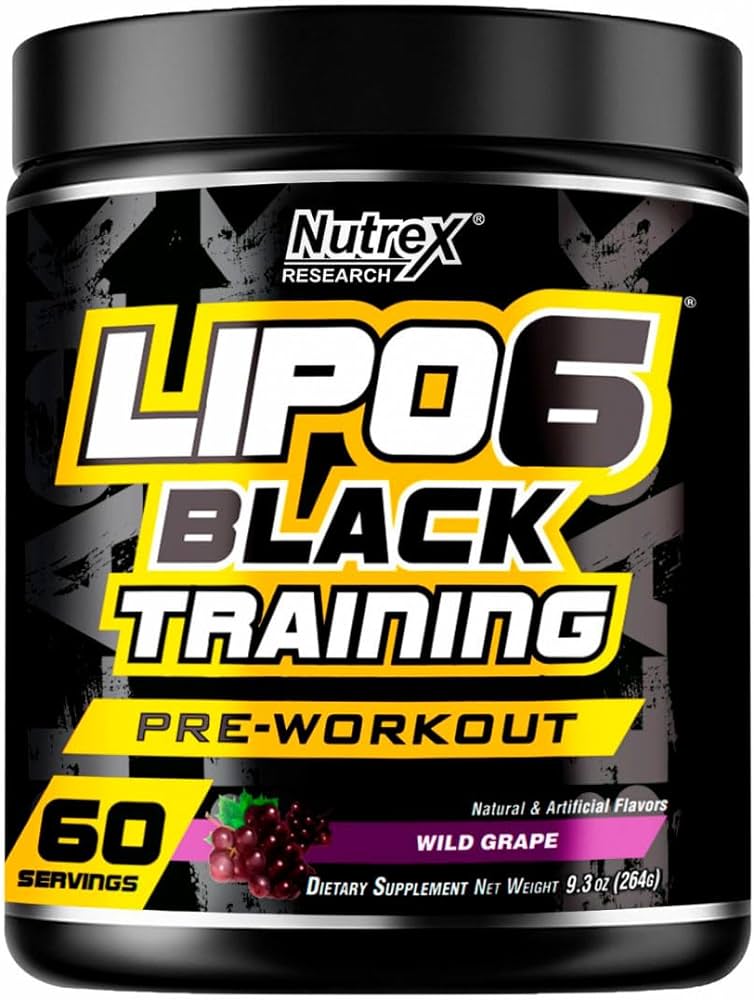 LIPO-6 BLACK TRAINING 264 grams NUTREX