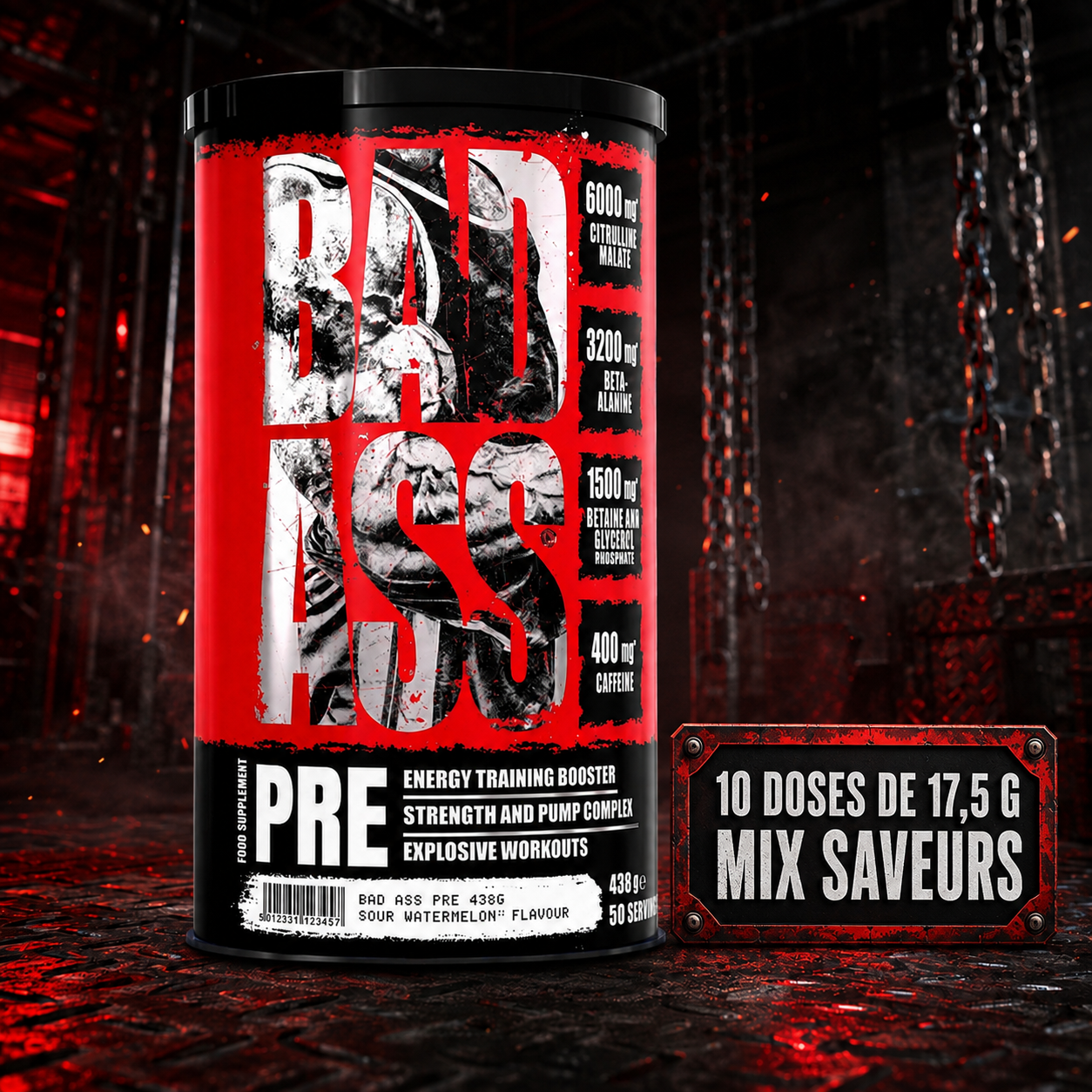 fa-nutrition-bad-ass-pre-proben-mix-10x175g