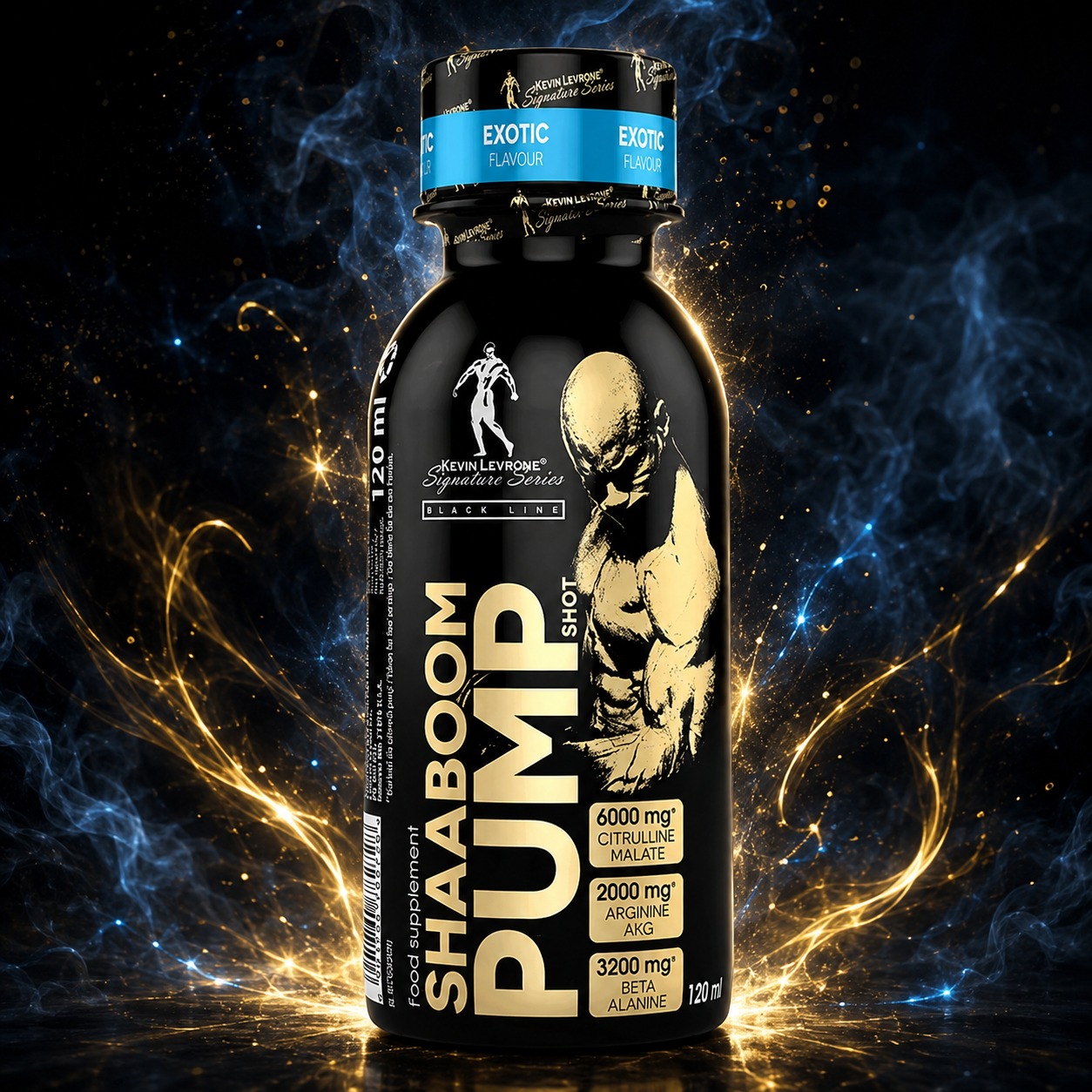 Kevin Levrone Shaaboom Pump Shot 24 x 120 ml saveur Exotic