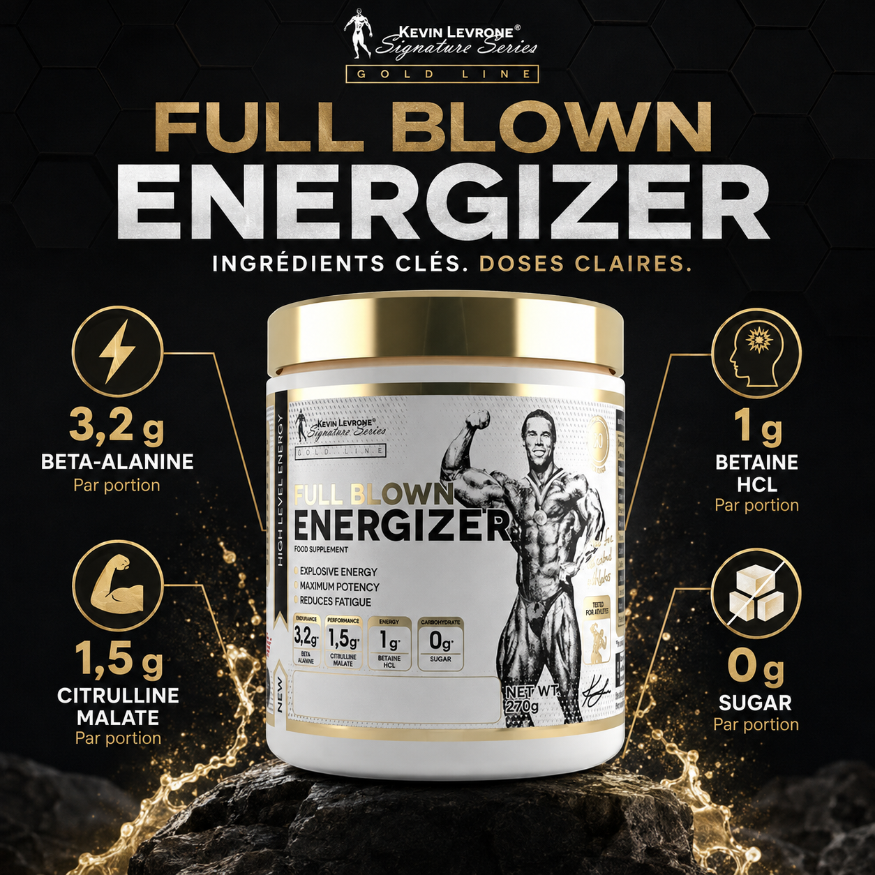 Kevin Levrone Full Blown Energizer 270 g