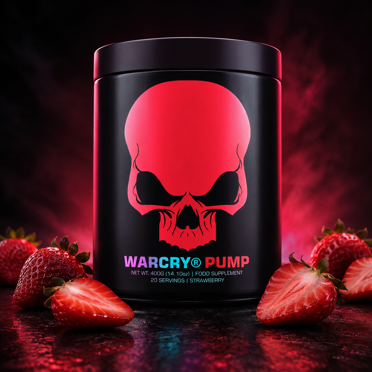 Warcry Pump 400 g strawberry