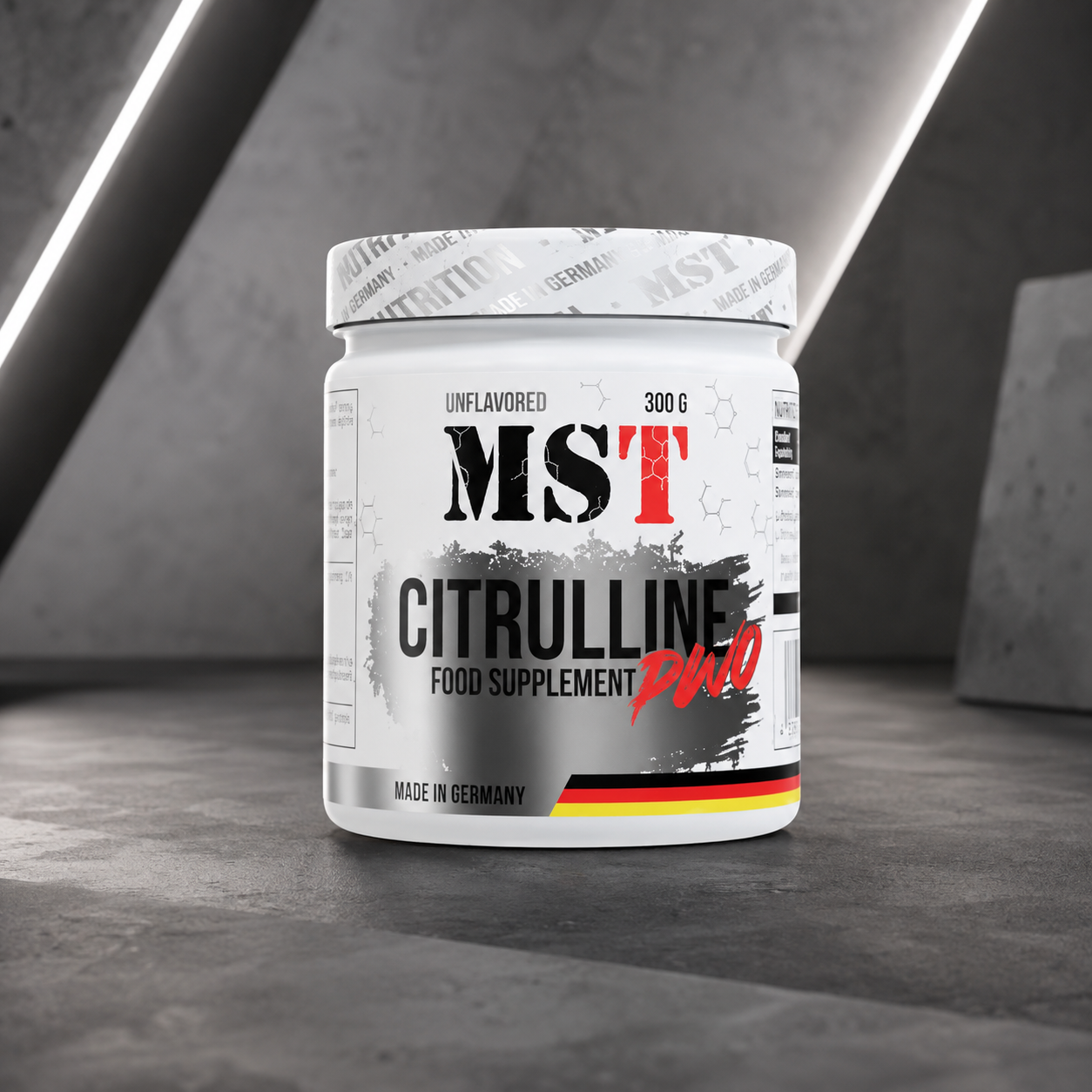 MST Citrulline Malat 300 g Unflavored pot