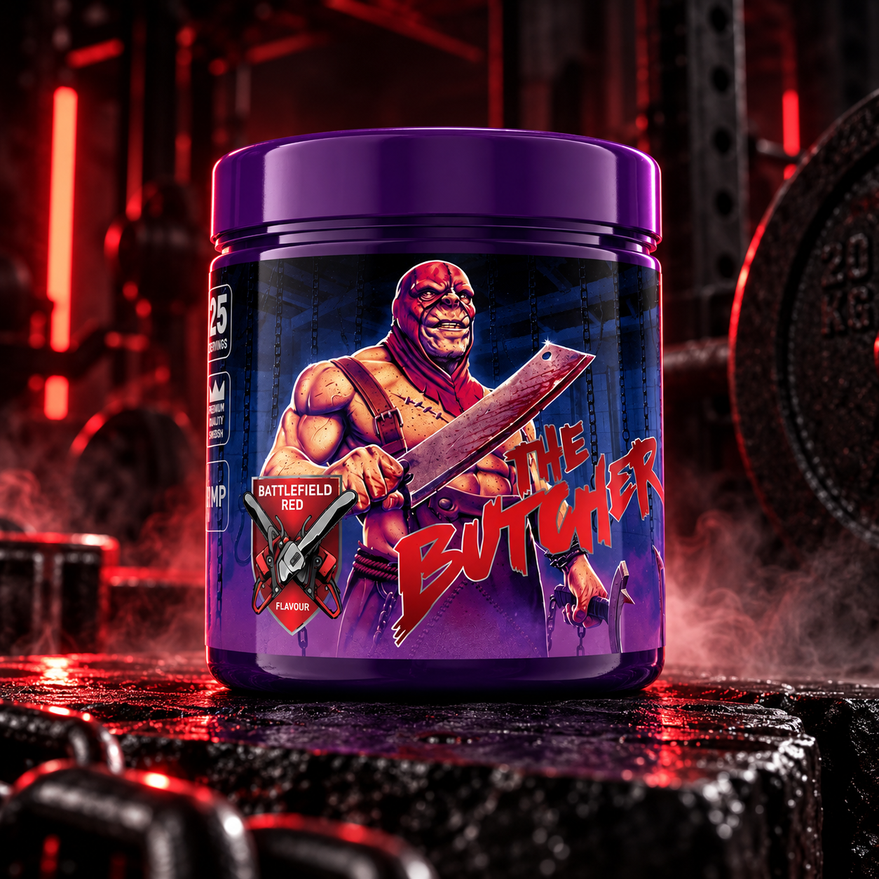 Swedish Supplements The Butcher 425 g Battlefield Red