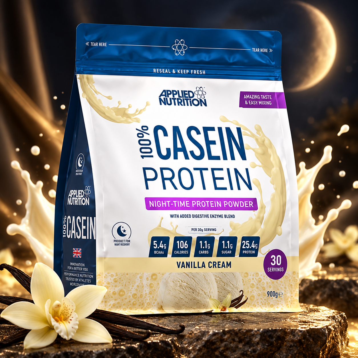 Applied Nutrition 100% Casein Protein 900 g