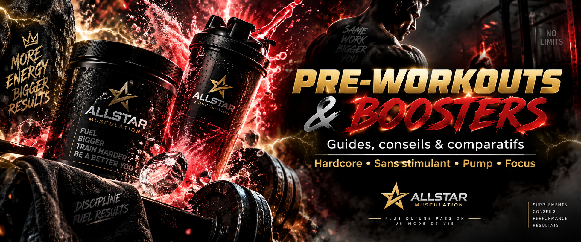 Pre-Workouts & Boosters
