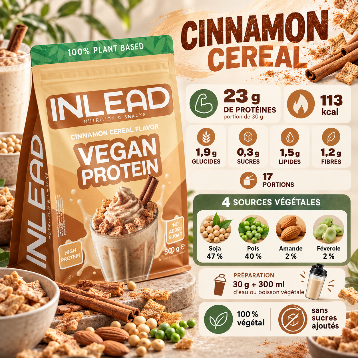 inlead vegan protein ingredient