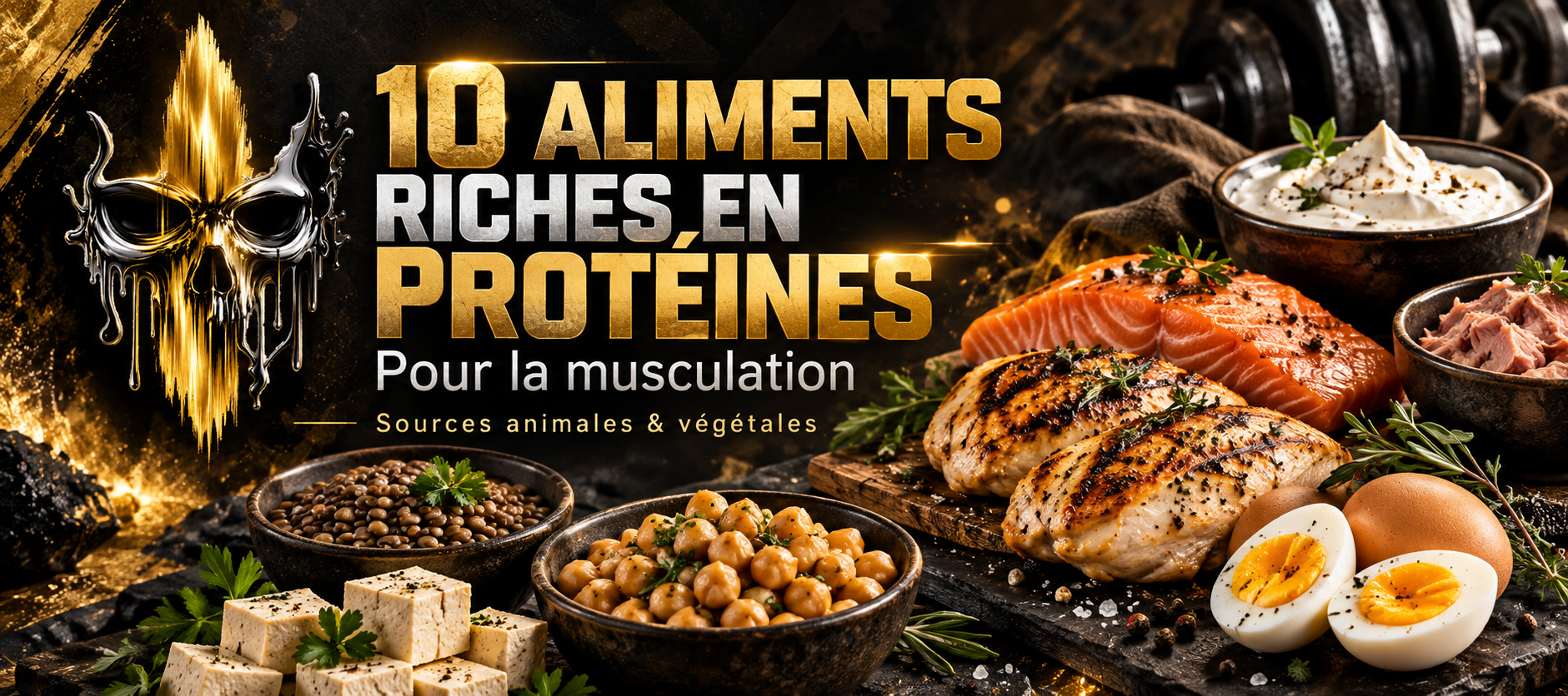 10 aliments riches en protéines pour la musculation