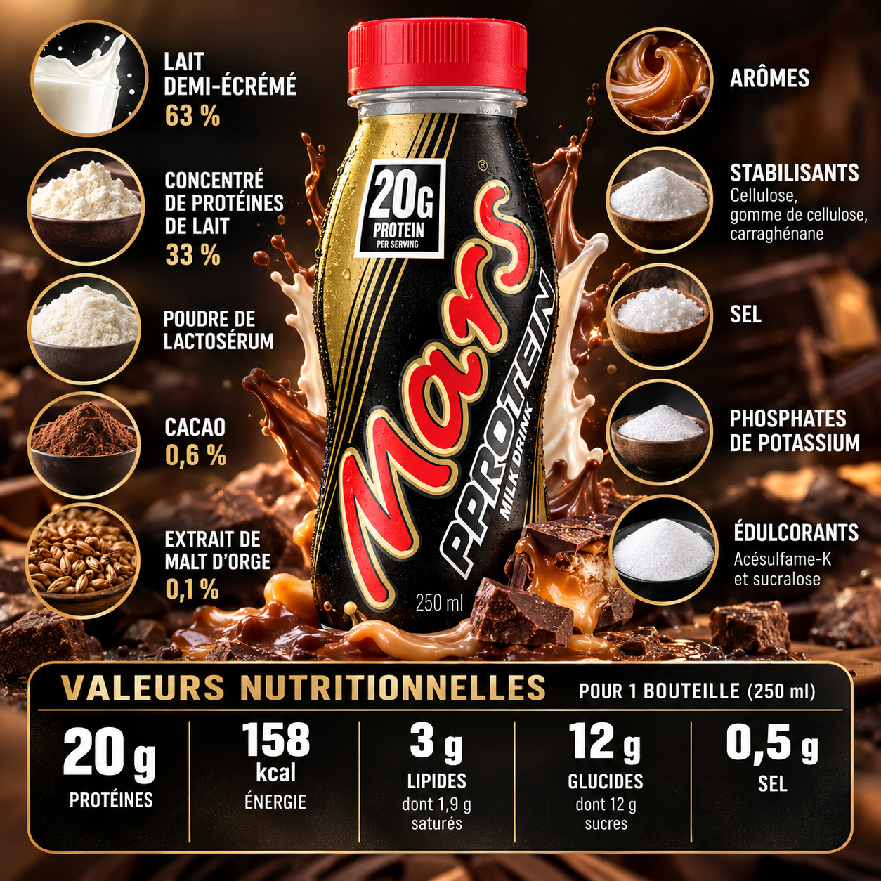 mars protein ingredients