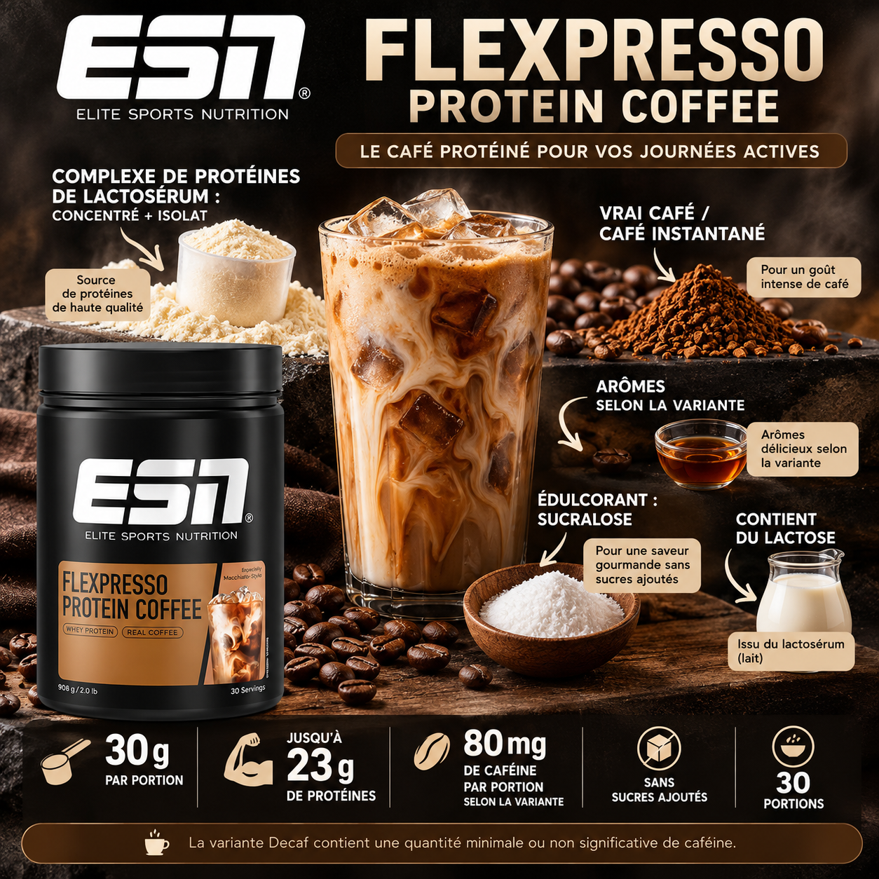 esn coffee ingredients