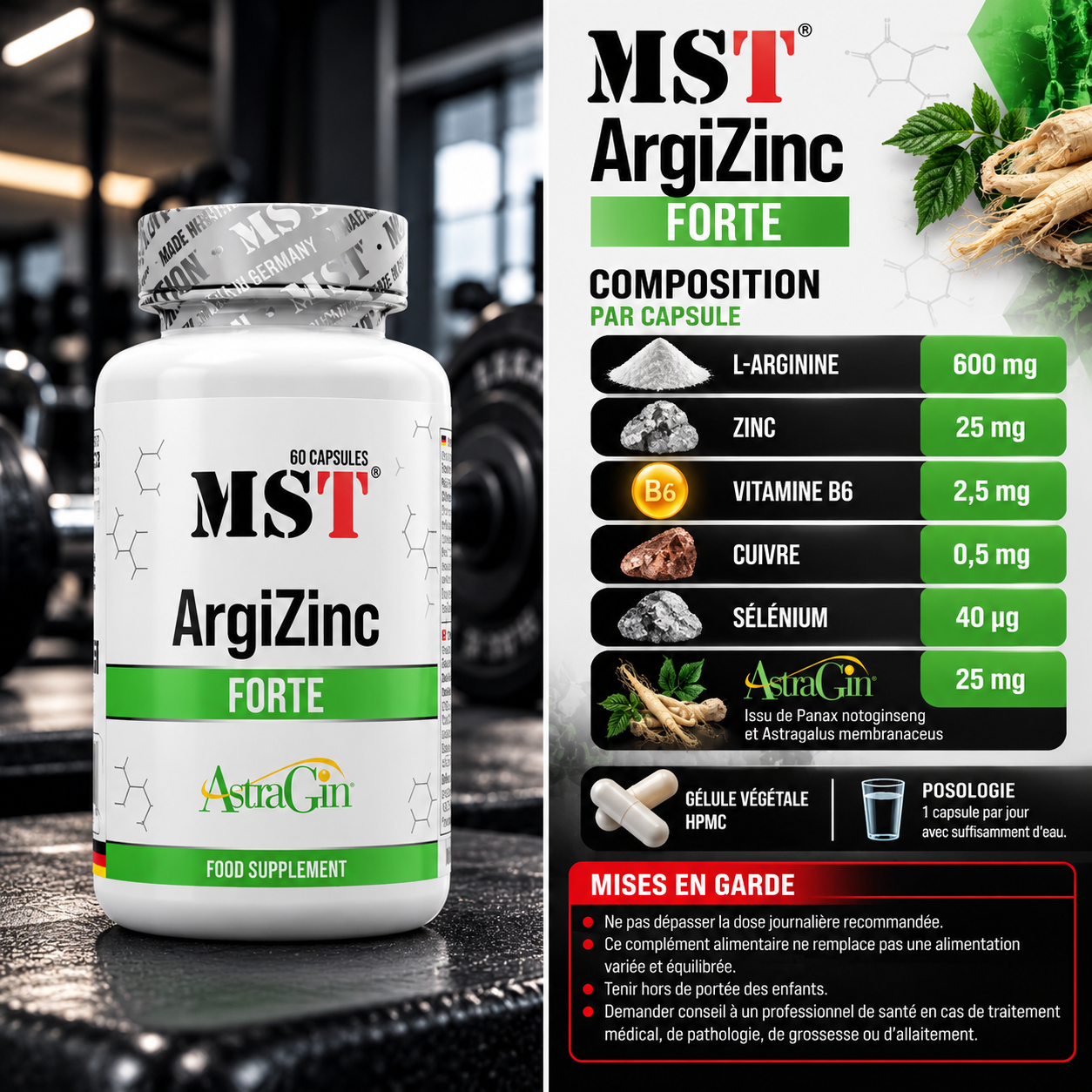 argizinc ingredients