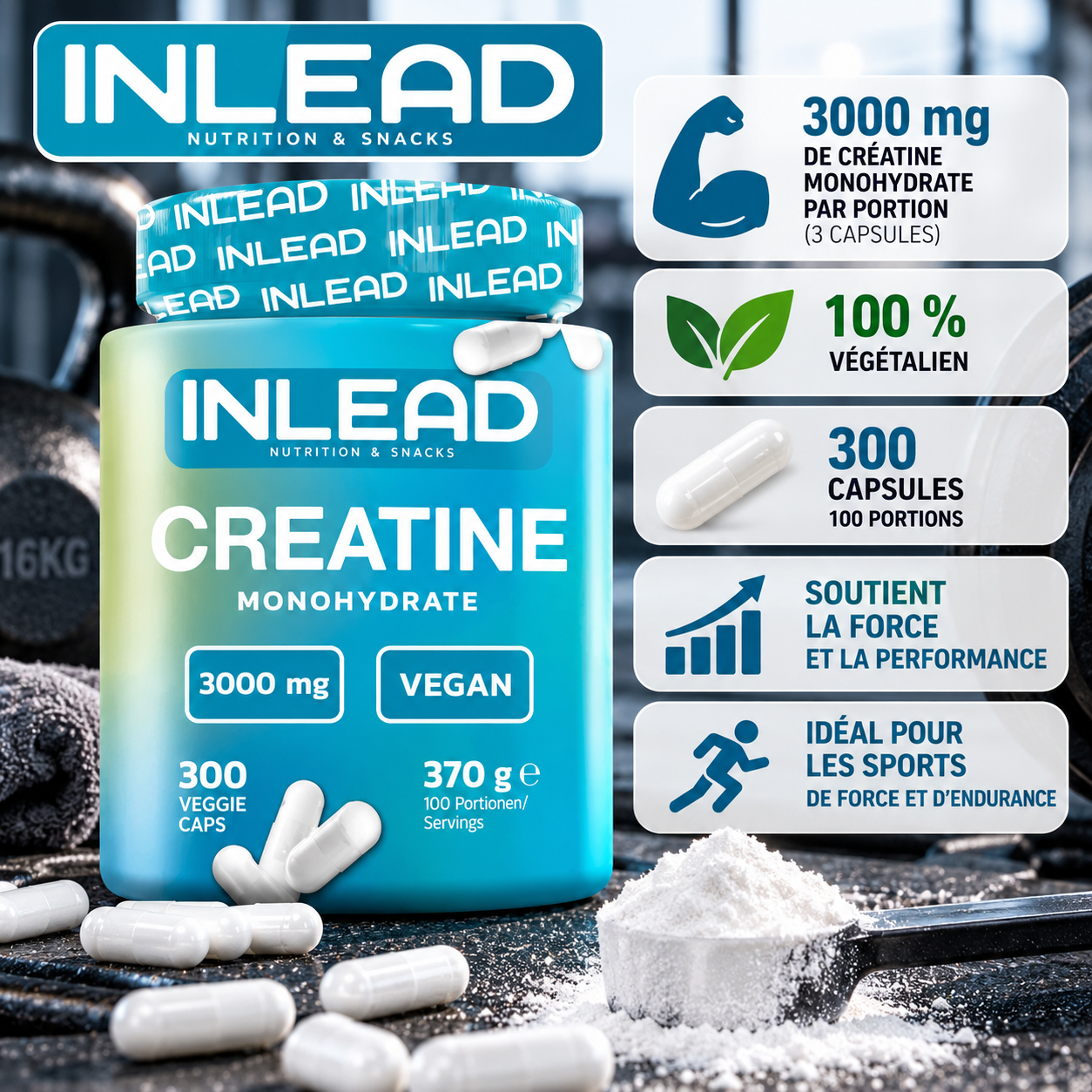 creatine inlead