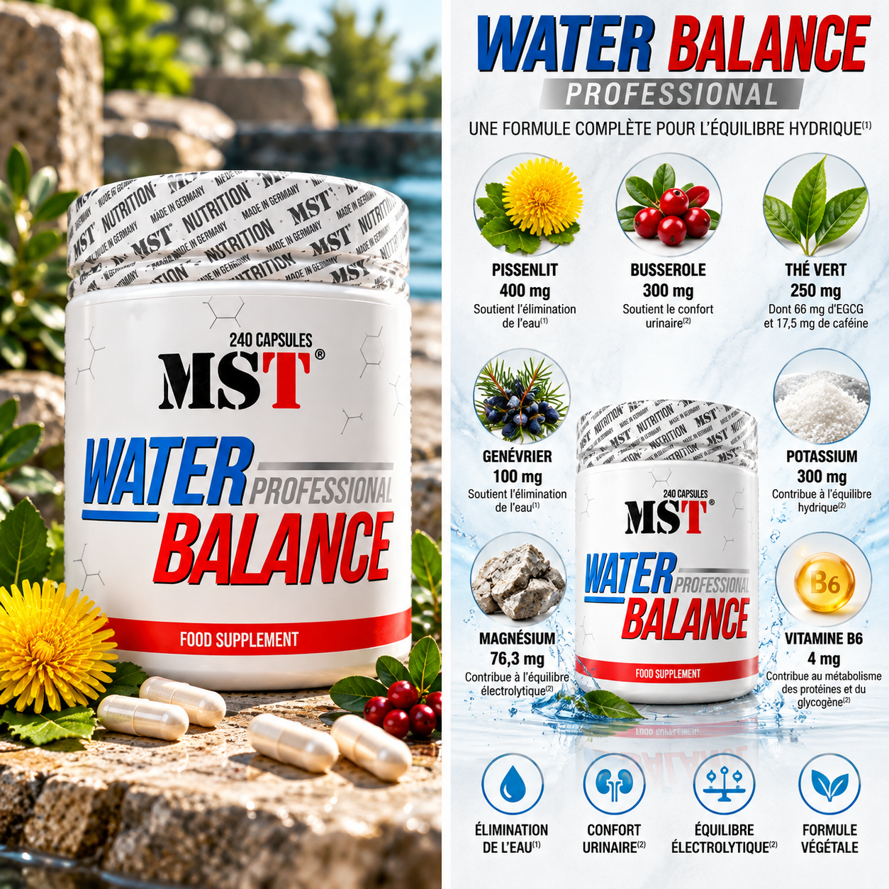 water balance ingredients