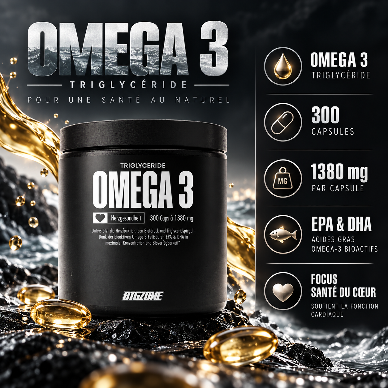 omega 3 big zone ingredients