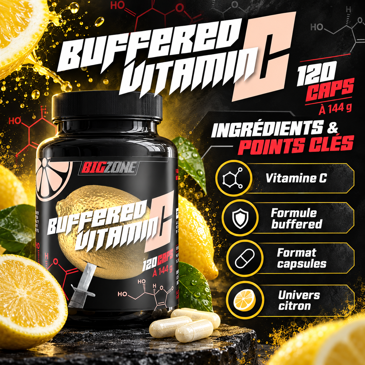 Big Zone Buffered Vitamin C ingredients