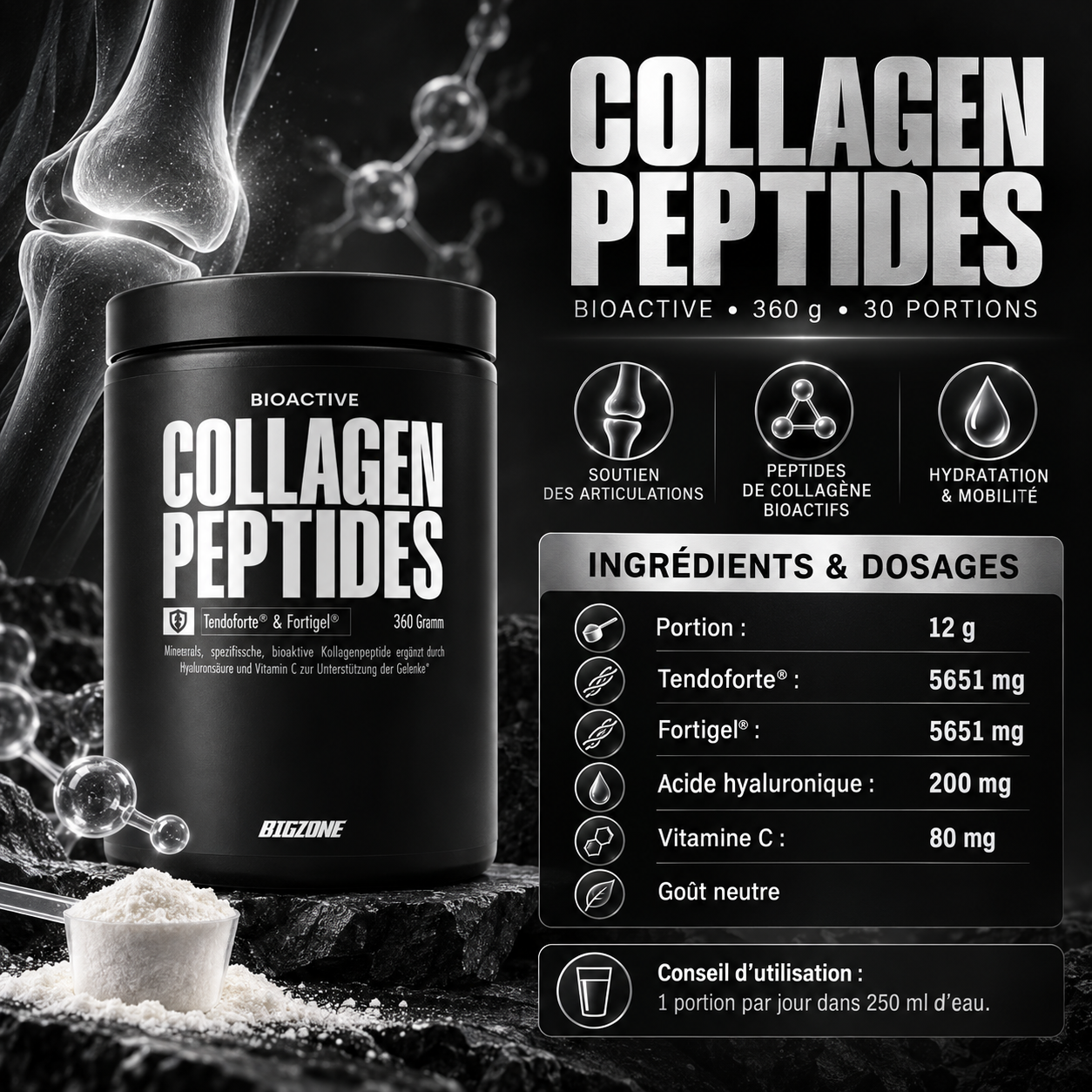 collagen peptide ingredients