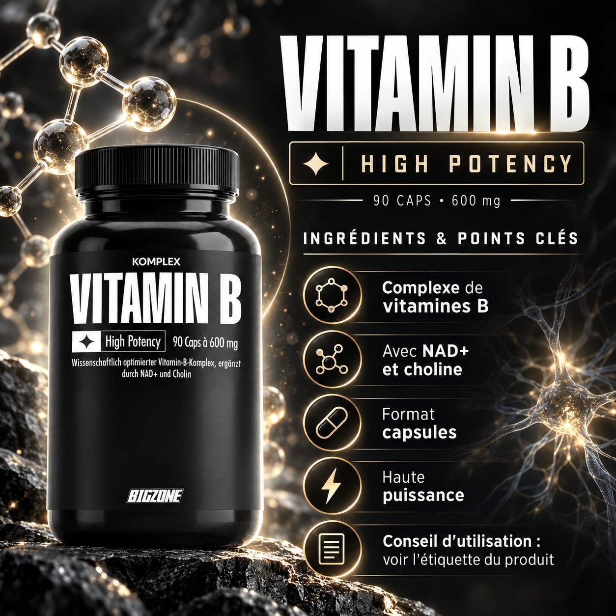 Big Zone Vitamin B ingredients