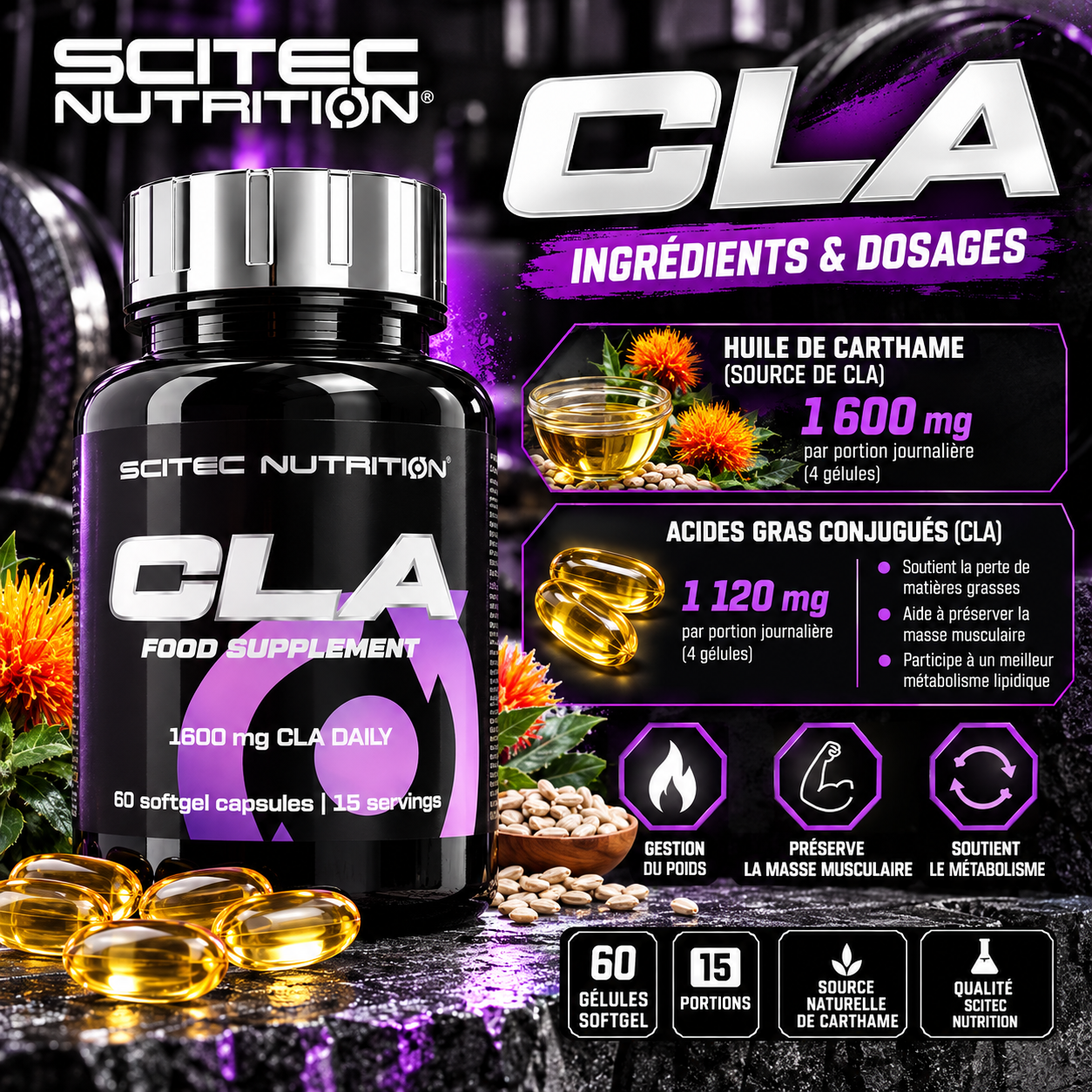 cla scitec ingredients