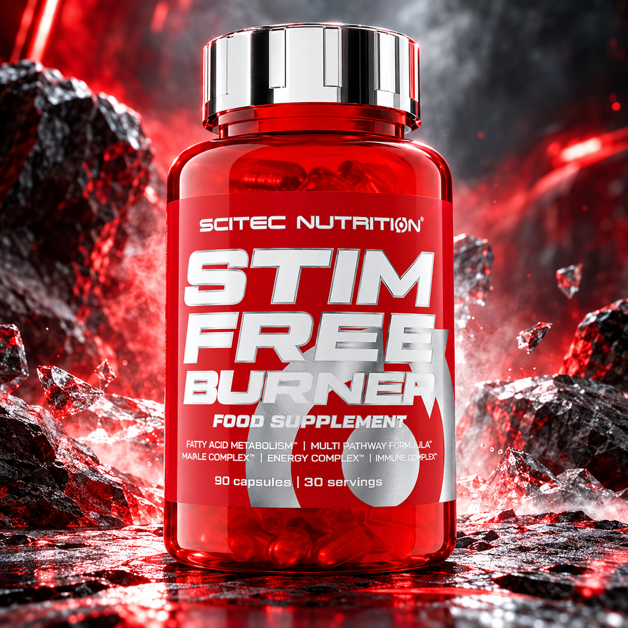 Scitec Stim Free Burner 90 Caps