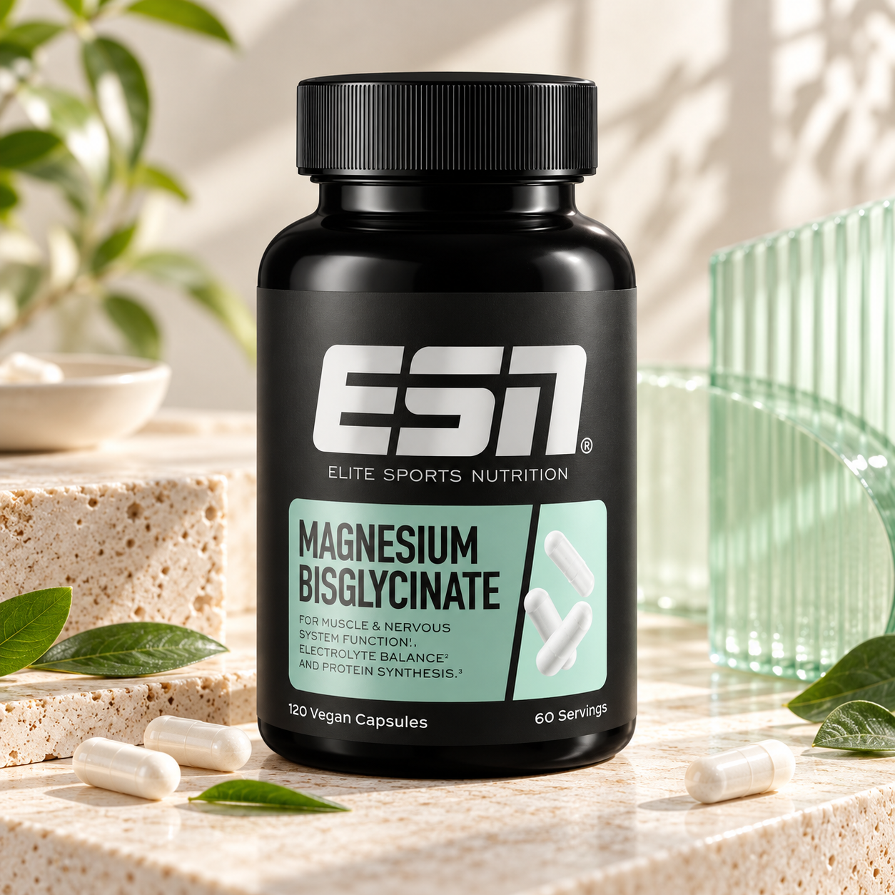 Bisglycinate de magnésium ESN 120 capsules