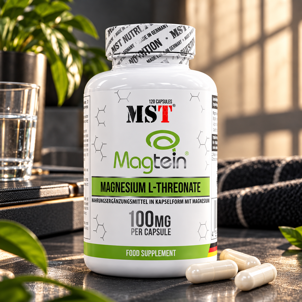 MST - L-Thréonate de Magnésium Magtein® 1000 mg - 120 Gélules