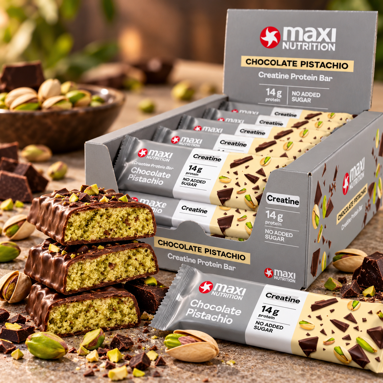 MaxiNutrition Creatine Protein Bar 16 x 40 g