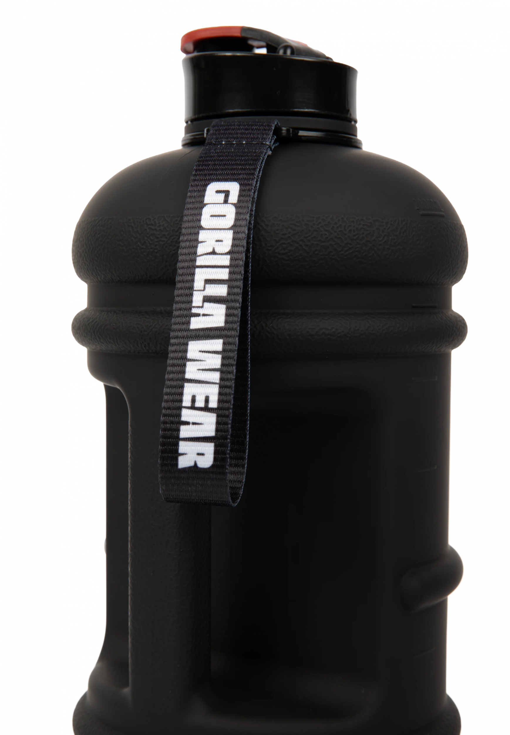 Gourde Gorilla Wear 2,2 L noire - vue officielle 3