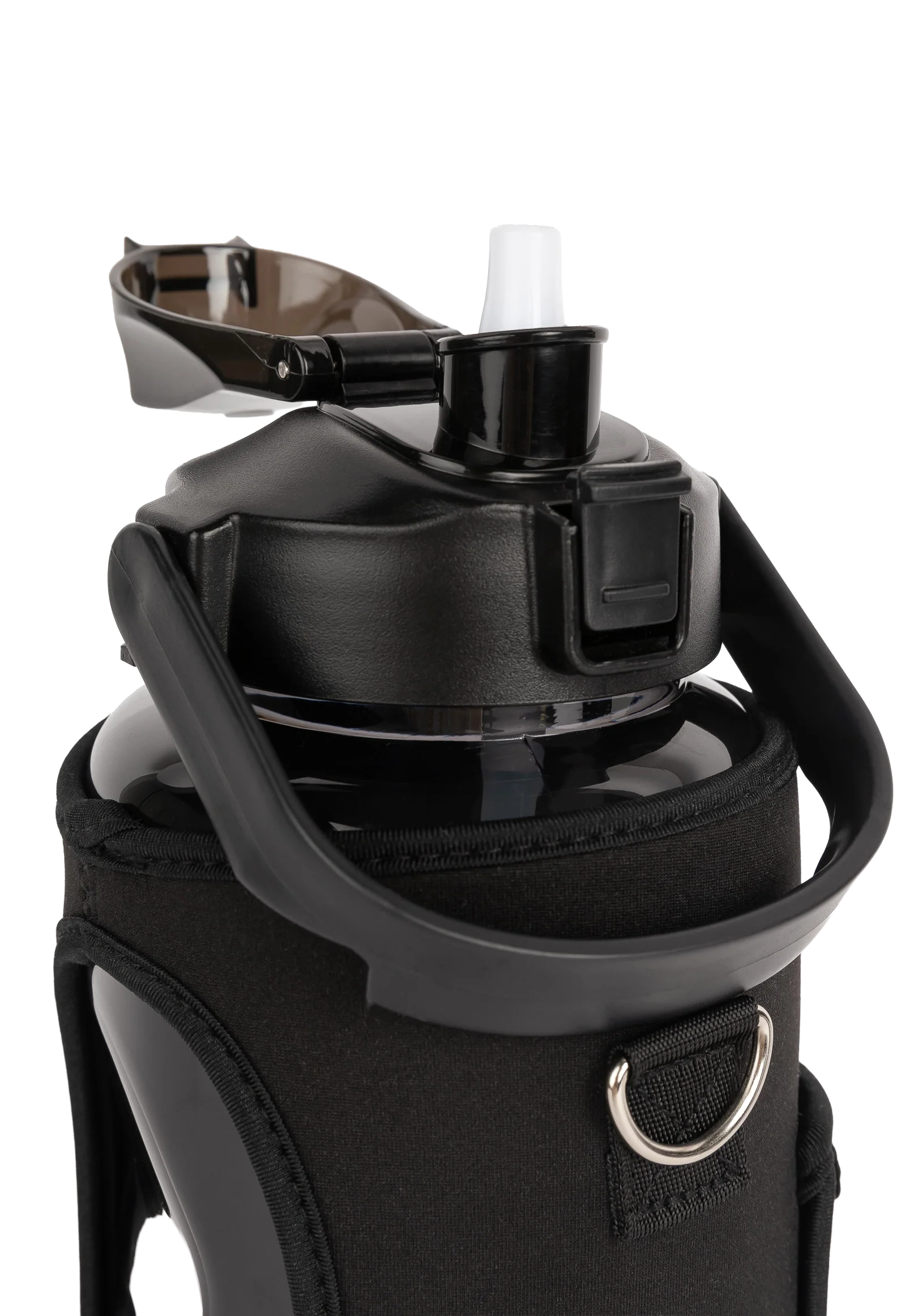 Gourde Gorilla Wear 2 L avec housse noire - vue officielle 2
