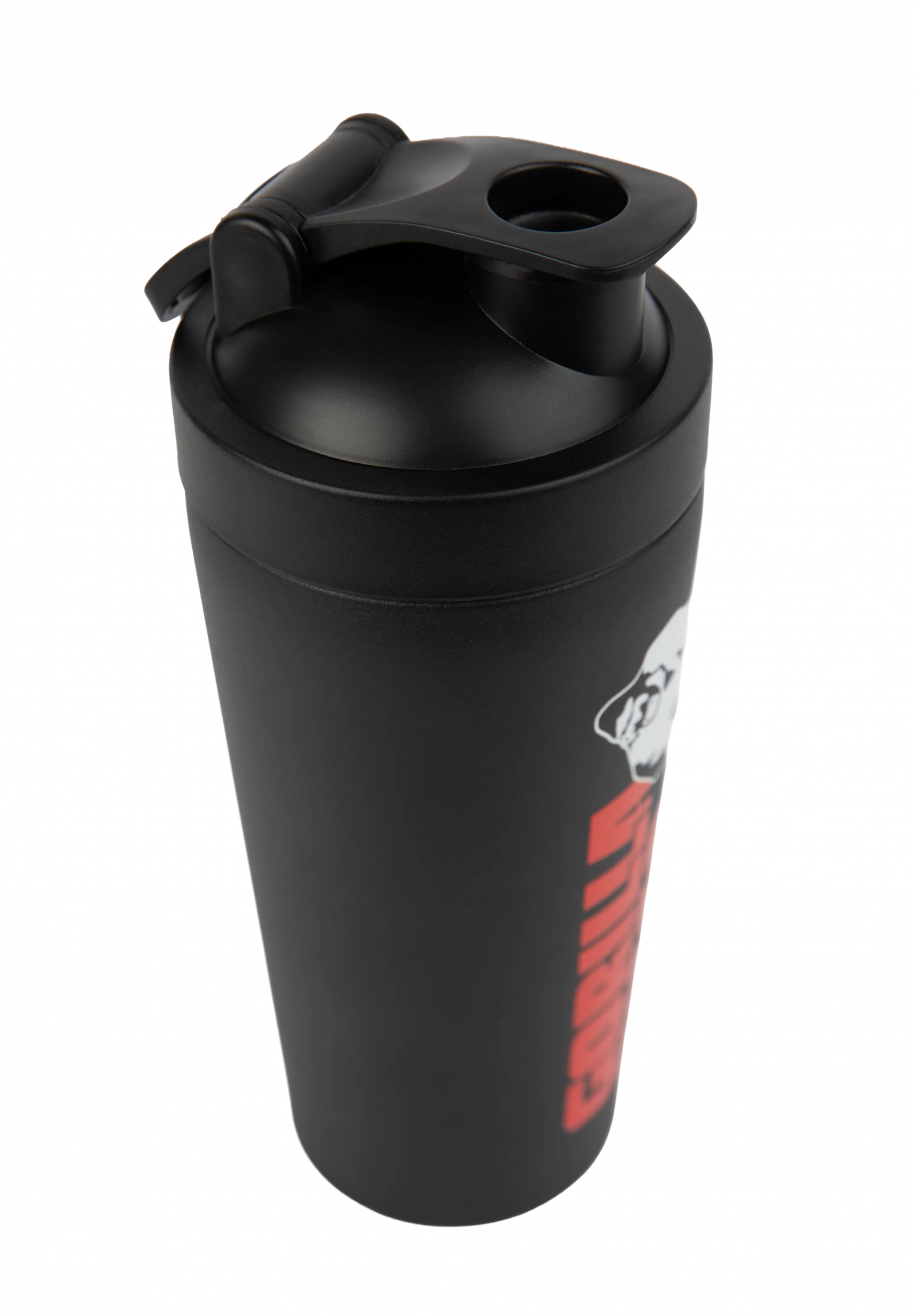 Shaker métal Gorilla Wear 740 ml noir - vue officielle 3