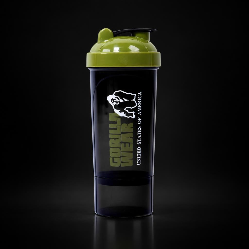 gorilla-wear-shaker-compact-400ml-noir-kaki-fond-noir-premiu