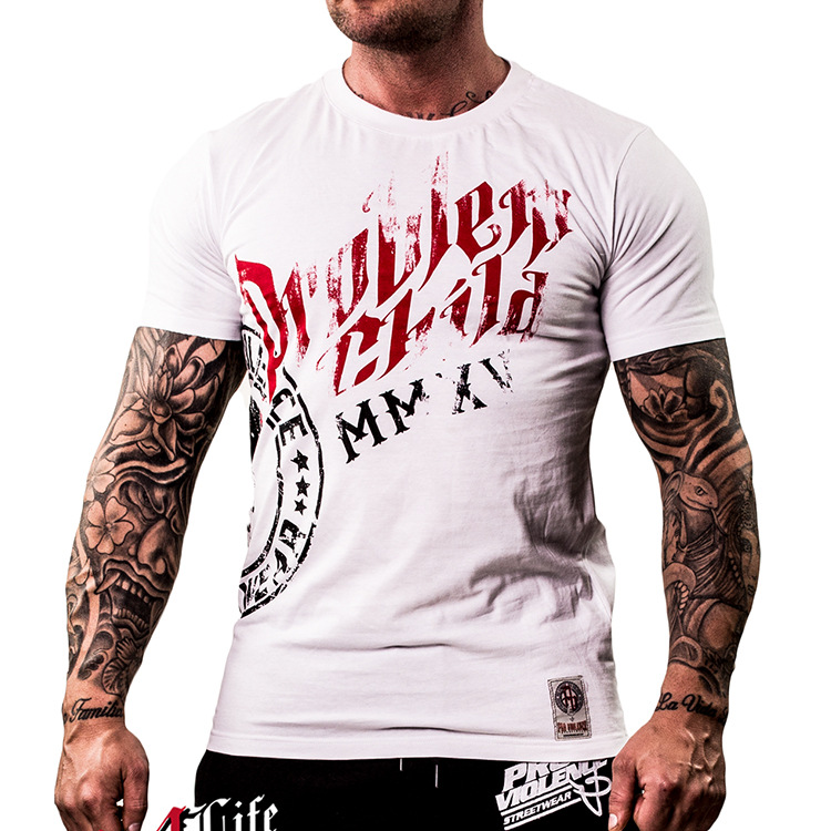 T-shirt De Sport Homme GymTier - Motif Skull - Coupe Ajustée