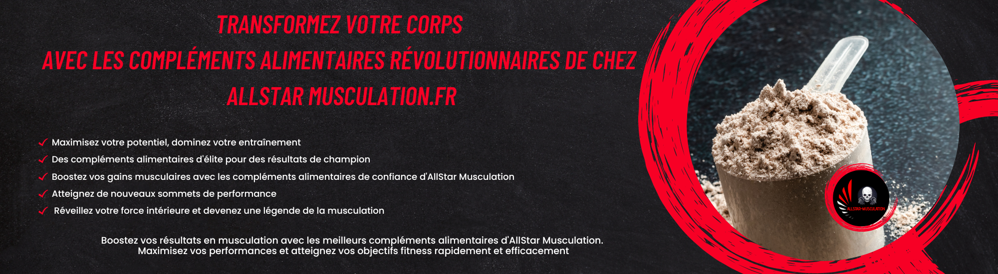 red black minimalist whey protein instagram post 2000 x 550 px