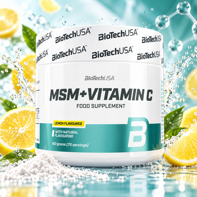 BioTech MSM + Vitamin C - 150g